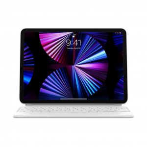 Apple Magic Keyboard iPad Pro 11" (4. gen) billentyűzet magyar fehér (MJQJ3MG/A)