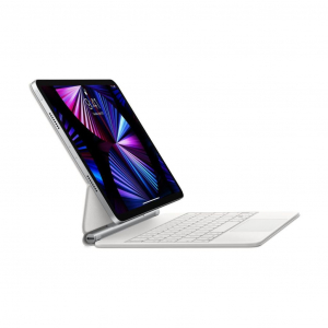 Apple Magic Keyboard iPad Pro 11" (4. gen) billentyűzet magyar fehér (MJQJ3MG/A)