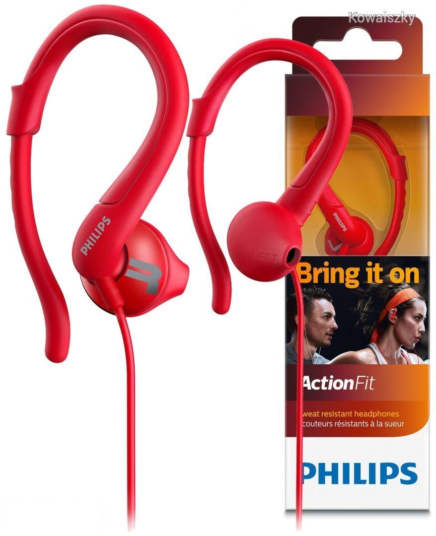 Philips SHQ1250 fülhallgató piros (PH713733)