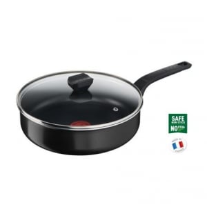 Tefal B5673253 Simply Clean serpenyő fedővel 24cm