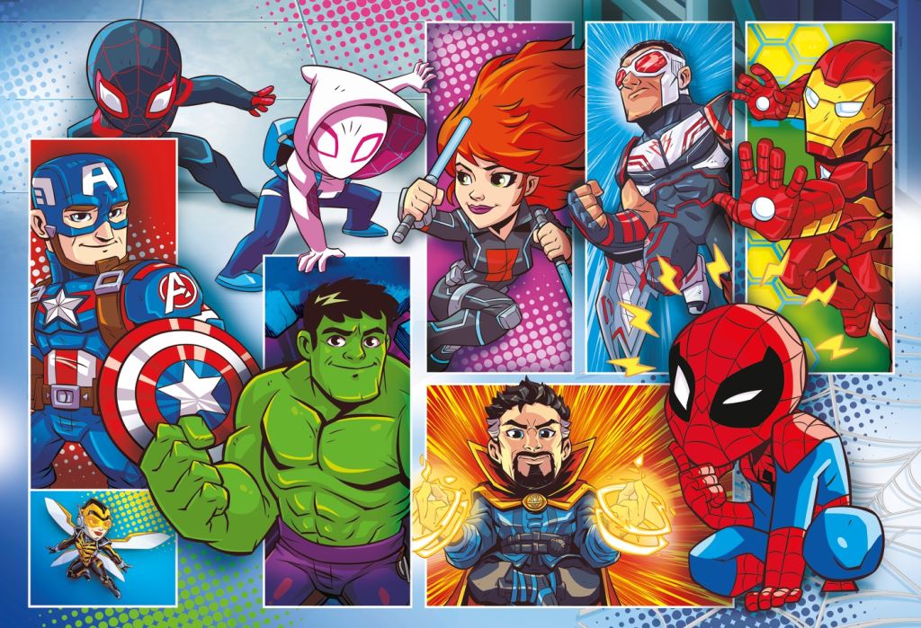 Clementoni Marvel szuperhősök 24db-os maxi puzzle (24208)