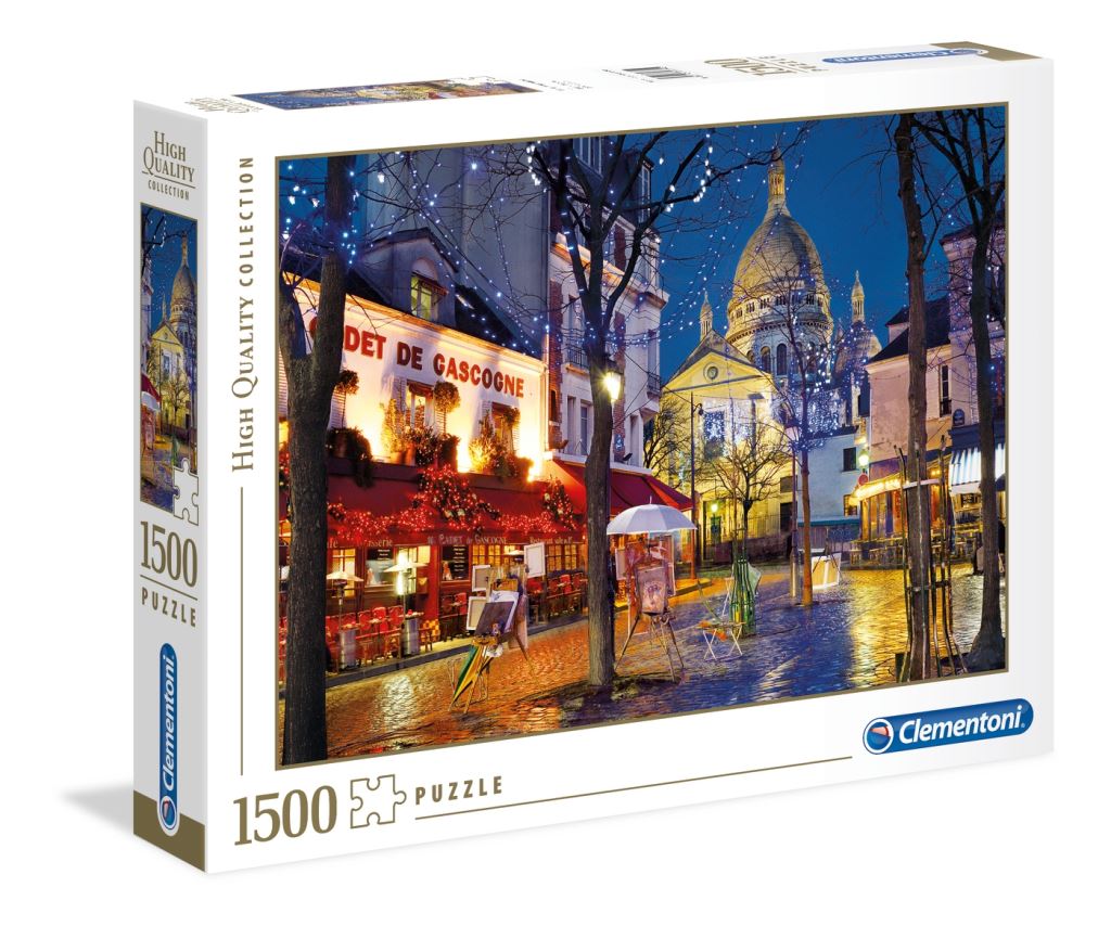 Clementoni Montmartre - Párizs HQC 1500db-os puzzle (31999C)