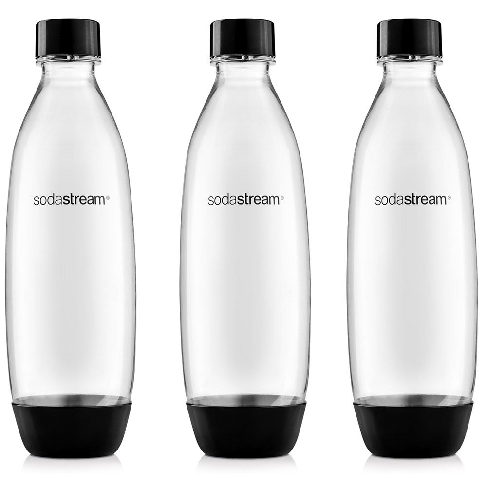 SodaStream FUSE (Trio Black)Triopack szénsavasító palackok fekete (42001085)