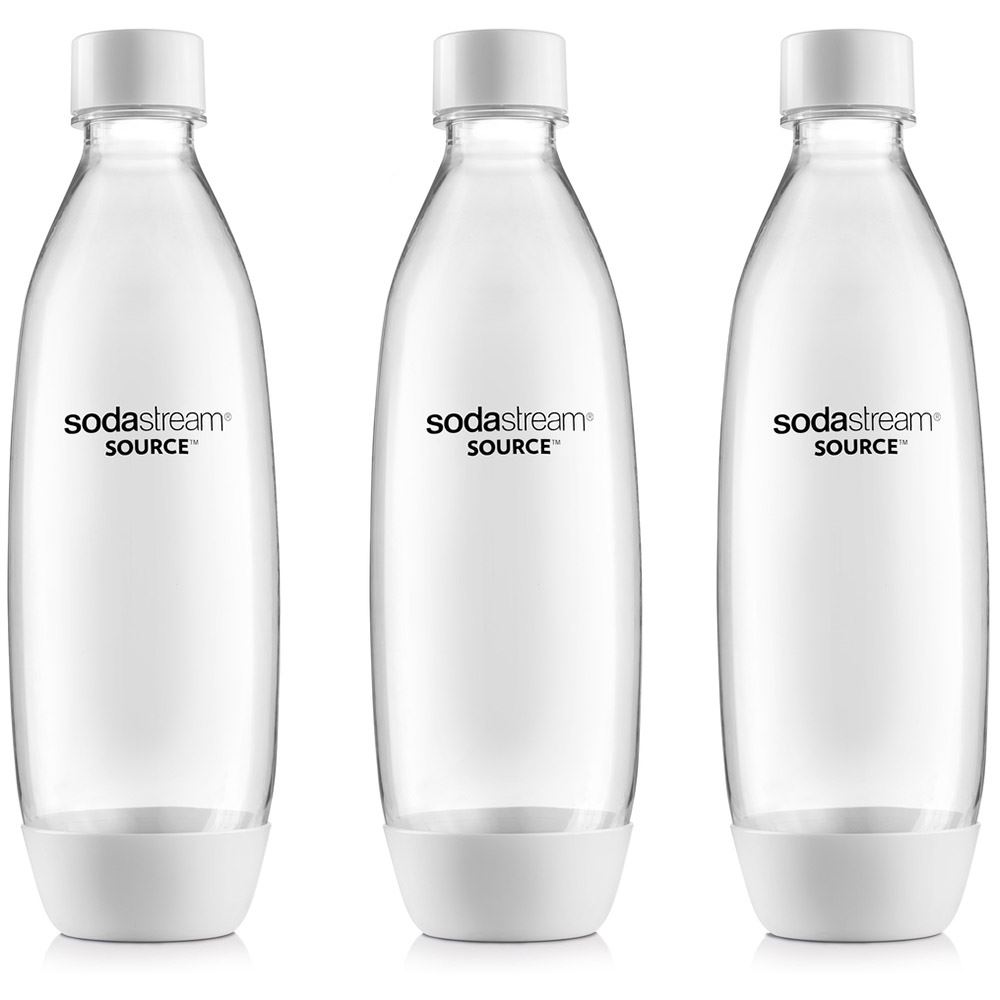SodaStream FUSE (Trio White)Triopack szénsavasító palackok fehér (42001086)