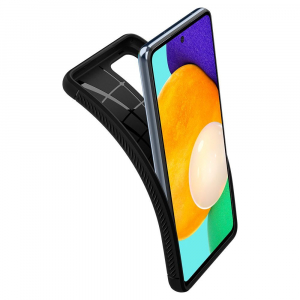 Spigen Rugged Armor Samsung Galaxy A52 5G/A52 tok fekete (ACS02315)