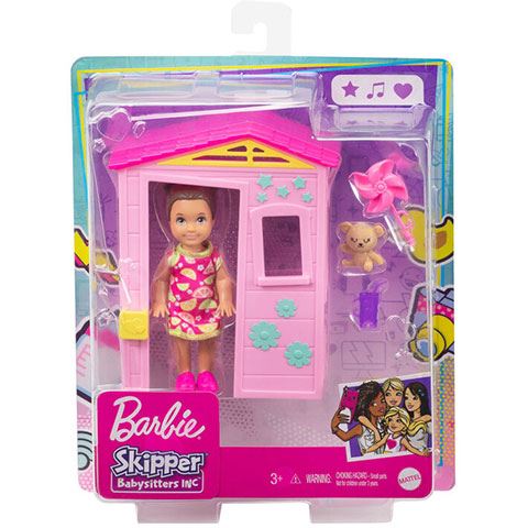 Mattel Barbie: Skipper bébiszitter játszóház játékszett ( FXG94GRP15)