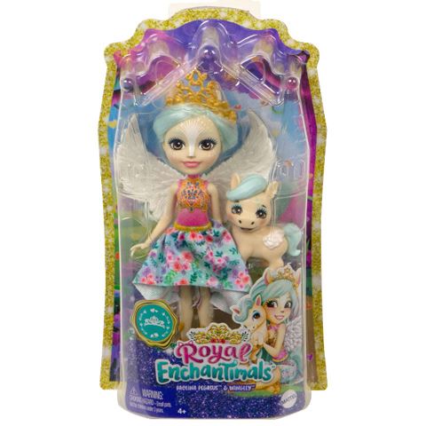 Mattel Enchantimals: Paolina Pegasus & Wingley figura szett (FNH22GYJ03)