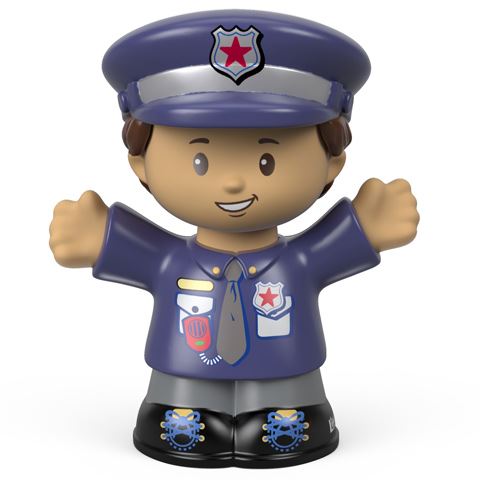Mattel Fisher-Price: Little People Landon rendőrfigura (DVP63FGX54)