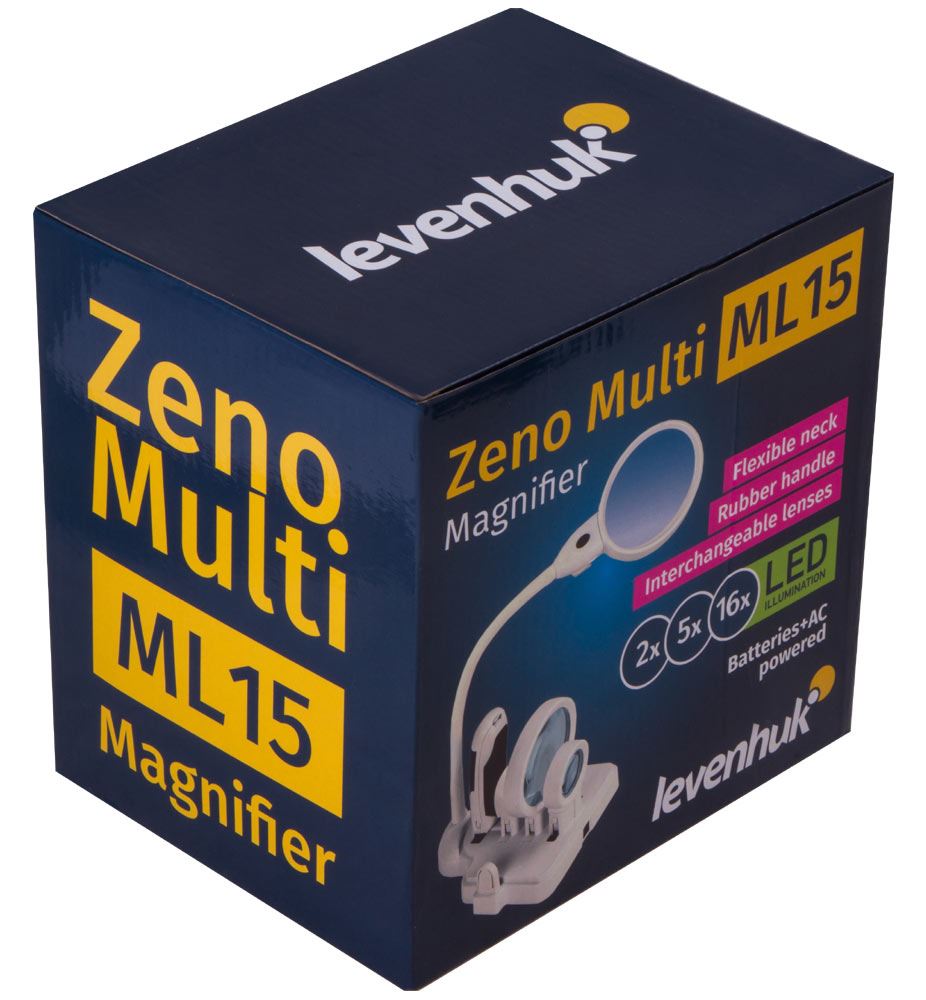 Levenhuk Zeno Multi ML15 fehér nagyító (72607)