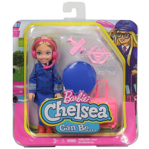 Mattel Barbie: Chelsea pilóta karrierbaba (GTN86GTN90)