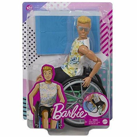 Mattel Barbie: Ken kerekesszékes baba (GWX93)