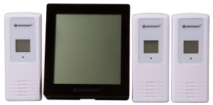 Bresser Temeo Hygro Quadro időjárás állomás fekete (73257)