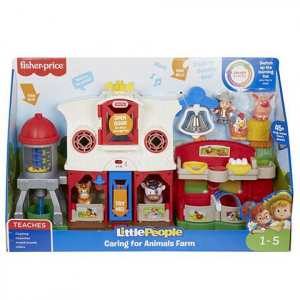 Mattel Fisher-Price: Little People Farm játékszett hanggal (GXR99)