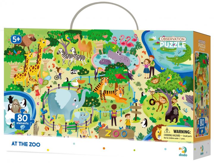 Dodo Az Állatkertben 80db-os puzzle (DOP300259)
