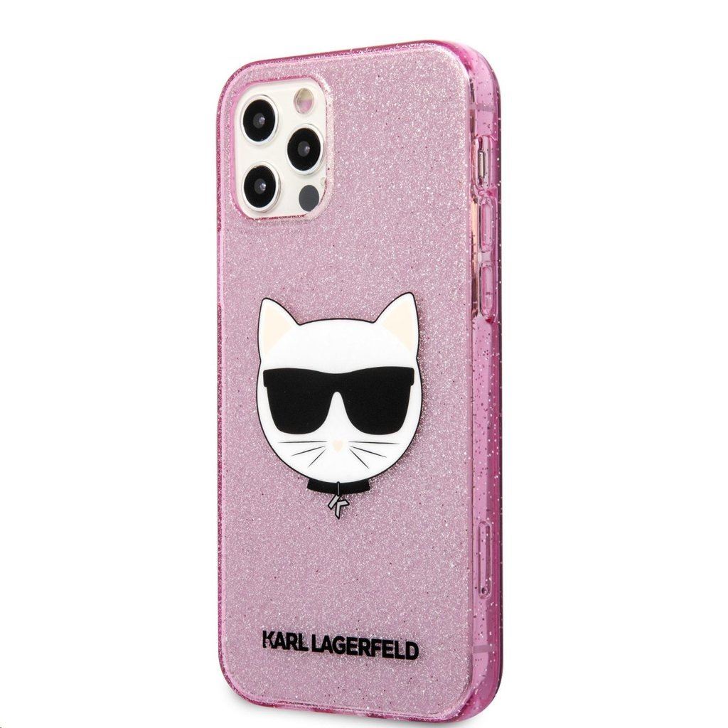 Karl Lagerfeld  Apple Iphone 12 Pro Max készülékhez tok pink (KLHCP12LCHTUGLP)
