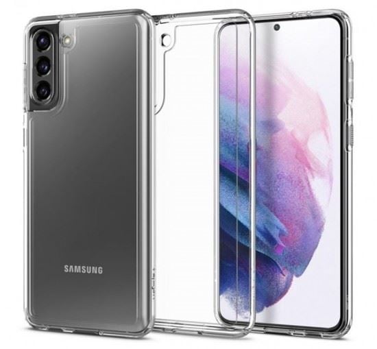 Spigen Crystal Hybrid Samsung G991 Galaxy S21 Crystal Clear tok, átlátszó (ACS02448)