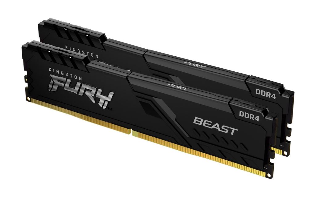 16GB 2666MHz DDR4 RAM Kingston Fury Beast CL16 (2x8GB) (KF426C16BBK2/16)
