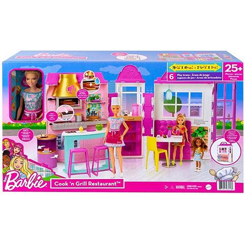 Mattel Barbie: Cook 'n Grill étterem babával (HBB91)