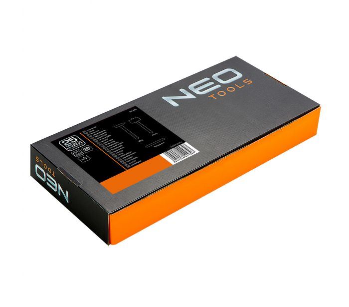 NEO Tools 84-242 Kalapácskészlet és vésőkészlet 5db műhelykocsitálcával