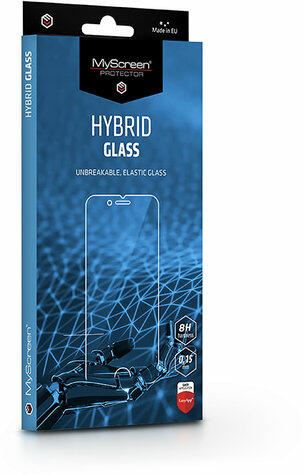 MyScreen Samsung A025G Galaxy A02s Long rugalmas üveg képernyővédő fólia - Protector Hybrid Glass - transparent (LA-1834)
