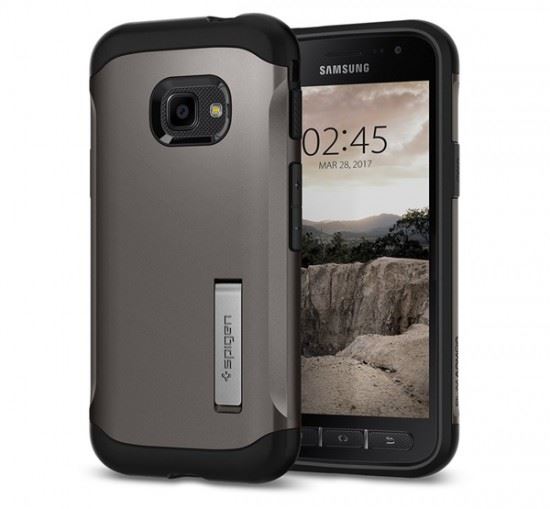 Spigen Slim Armor Samsung Galaxy Xcover 4 Gunmetal tok, szürke (585CS21819)