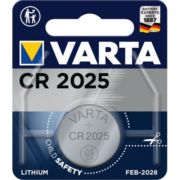 Varta 6025112401 CR2025  lítium gombelem 1db/bliszter (6025112401)