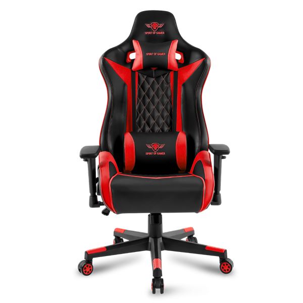 Spirit of Gamer Crusader gaming szék fekete-piros (SOG-GCQRE)