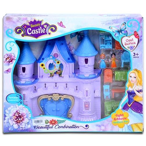 Magic Toys Beauty Kastély játékszett fénnyel és hanggal (MKK292668)