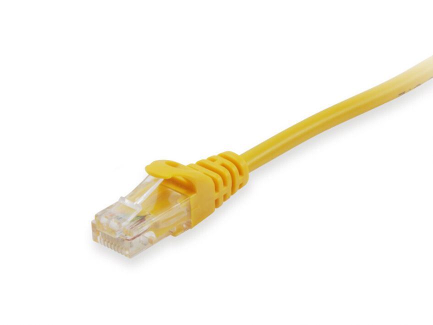 Equip U/UTP patch kábel, CAT5e, 7.5m sárga (825465)
