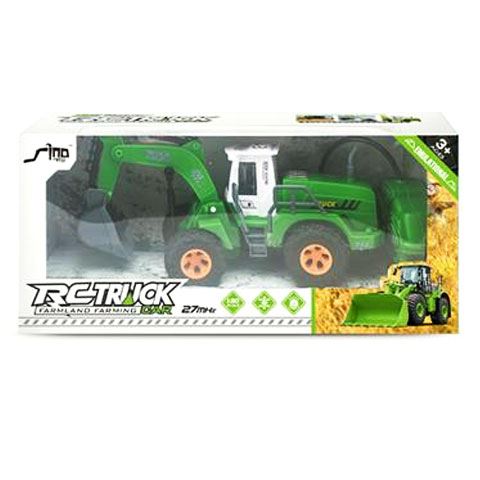 Magic Toys RC Truck zöld távirányítós munkagép (MKL197240)