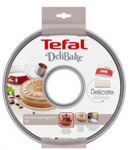 Tefal J1642874 Delibake nyitható Savarin sütőforma 27cm
