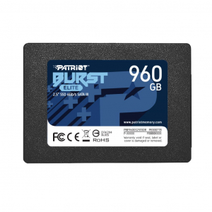 960GB Patriot 2,5" Burst Elite SSD meghajt&oacute; (PBE960GS25SSDR)