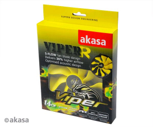 AKASA Viper R ház hűtő 14 cm (AK-FN073)