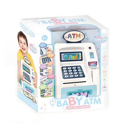 Magic Toys Elektromos bébi ATM automata fénnyel és hanggal (MKL374342)
