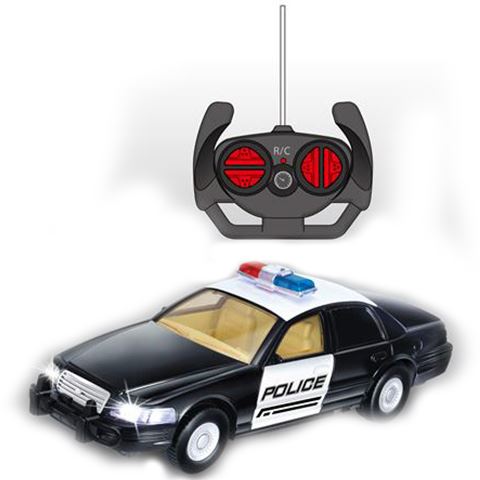 Magic Toys RC távirányítós amerikai rendőrautó 1/18-as méretarányban (MKL189338)
