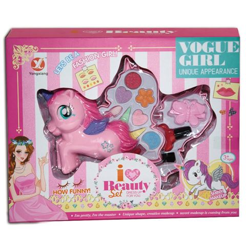 Magic Toys Vogue Girl Pegazus formájú emeletes smink szett kiegészítőkkel (MKL213674)