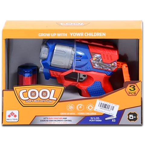 Magic Toys Cool Szivacslövő fegyver piros-kék színben (MKK495069)
