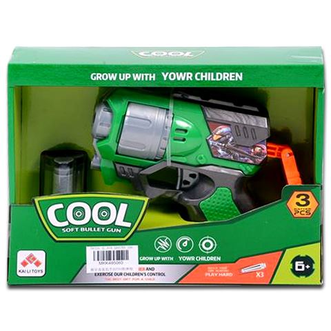 Magic Toys Cool Szivacslövő fegyver zöld színben (MKK495060)