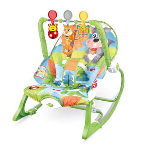 Magic Toys Színes rezgő baba pihenő szék (MKL417992)