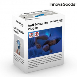 InnovaGoods aljaztba csatlakoztatható szúnyogriasztó ultraibolya LED fénnyel (V0101141)