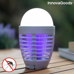 InnovaGoods 2 az 1-ben újratölthető szúnyogriasztó lámpa LED-del (V0103060)