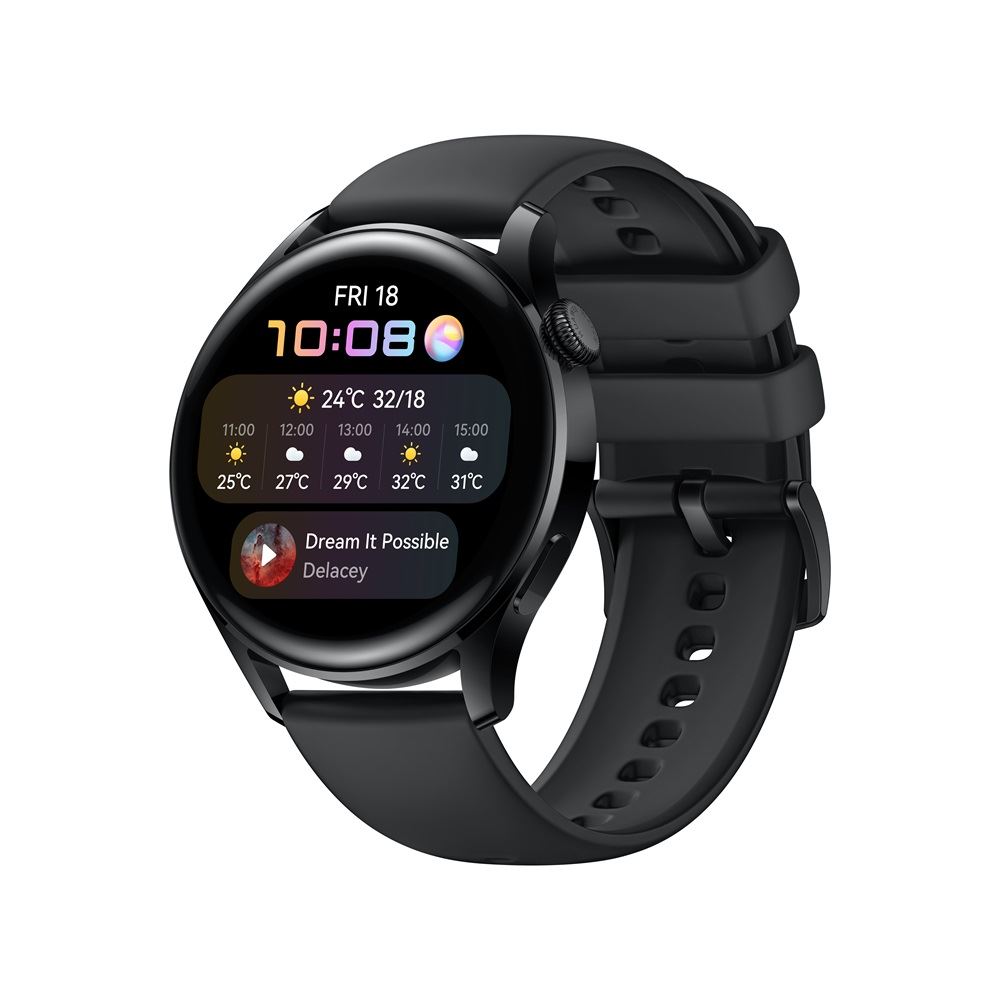 Huawei Watch 3 Active okosóra fekete (55026820)