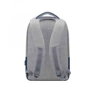 RivaCase 7562 Anti-theft Laptop hátizsák 15.6" szürke-sötétkék (4260403578292)