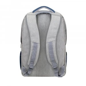 RivaCase 7567 Anti-theft Laptop hátizsák 17.3" szürke-sötétkék (4260403578308)