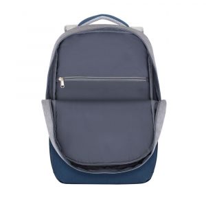 RivaCase 7567 Anti-theft Laptop hátizsák 17.3" szürke-sötétkék (4260403578308)