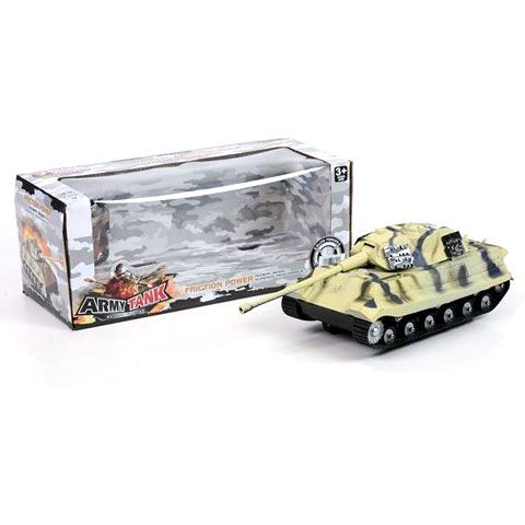 Magic Toys Homokszín terepmintás tank (MKL287366)