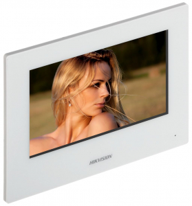 Hikvision IP video kaputelefon beltéri egység fehér (DS-KH6320-WTE1-W)