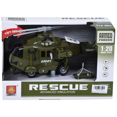 Magic Toys Harci helikopter fénnyel és hanggal (MKL077594)