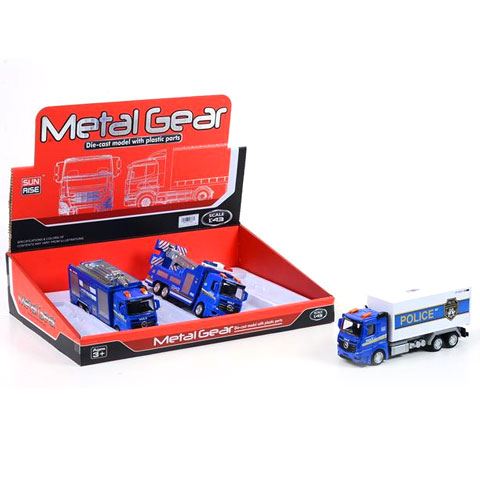 Magic Toys Metal Gear rendőrségi teherautó többféle változatban (MKL321908)