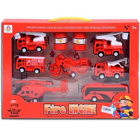 Magic Toys Tűzoltósági járműszett (MKK562479)